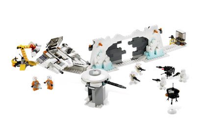 Childrens Toyshop  Third Party New : STAR WARS HOTH REBEL BASE 7666
