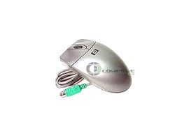 HP - Mouse - optical - 3 button(s) - wired - PS/2 - silver