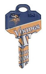 Minnesota Vikings Schlage SC1 House Key