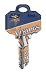 Minnesota Vikings Schlage SC1 House Key