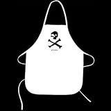 Outdoor Living : Pirate Apron -White Pirate.