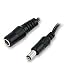 Ex-Pro High Quality 2.1mm Socket to DC Power Extension lead/cable - 1.5m