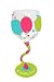 It's My Birthday Wavy Stem Stemware Glass