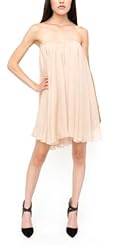 Babydoll Chiffon/Polyester/Spandex Short  Dress