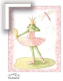 Art4Kids GA21299 Lilly Pad Princess - Gallery Frame, Creative Canvas