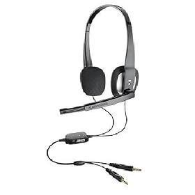 Plantronics Audio 625 USB Headset with Inline Volume and Mute