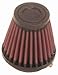 Universal Air Cleaner Assembly Round Tapered OD-2 in./3 1/8 in. Flange L-5/8 in. Inside Flange 2 in. Centered Rubber End Filter Length 3 in.