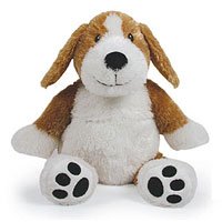 Plush Stuffed Dog Aroma Home Hot Hugs Lavendar Camomile by Aroma home