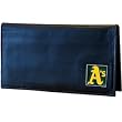 Oakland Athletics Embossed Leather Checkbook Cover - MLB Baseball Fan Shop Sports Team Merchandise