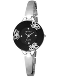 Aiqi New Fashion Women Dress Bracelet Flower Stainless Steel Quartz Wrist Watch WTH0501