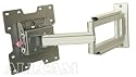 LCD107 Universal 19" 22" 26" 30" 32" 37" LCD TV Wall Mount Bracket Swivel Arms Tilt VESA 200 w/ Cable Management