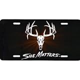 Size Matters Aluminum Vehicle Tag