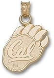 California Golden Bears Solid 10K Gold ''CAL'' Claw Pendant