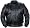 TOURMASTER/CORTECH CLASSIC MOTORCYCLE JACKET BLACK SIZE:MED