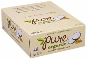 Raw Fruit &amp; Nuts Bars, Cashew Coconut, 12 pk 1.5 oz
