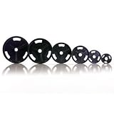 Cap Barbell 300 Pound Rubber Grip Weight Set with Bar & Collars