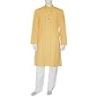 Mens Clothing Kurta Pajama Long Sleeve Cotton Dress Chest :40 inches