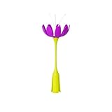 Boon Stem Grass and Lawn Drying Rack Accessory, Magenta/White