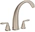 Pfister RT6-5SRK Serrano 2-Handle Roman Tub Trim, Brushed Nickel
