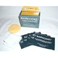 RAINCOAT ADVANCED WATER REPELLENT FOR PLASTIC WINDSHIELDS AND GOGGLES 5 POUCHES/BOX