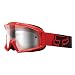 Fox - Main MX Goggle - Bright Red Clear Lens