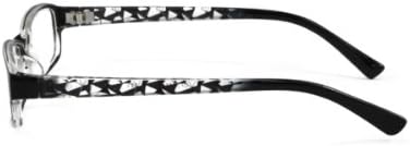EyeBuyExpress Black Full Frame Rectangle Reading Glasses