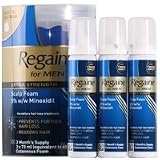 Regaine For Men Extra Strength Scalp Foam 3 x 73ml