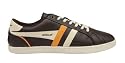 Mens Gola Victor Brown Ecru Trainer Size 10 UK