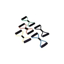 Cando 10-5583 Green Bow-Tie Tubing, Medium Resistance, 22" Length