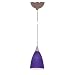 Access Lighting - 90019-BRZ/COB: Alpha Mania - 1 Light Low Voltage Pendant System - Bronze Finish/Cobalt Blue Glass