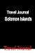 Books : Travel Journal Solomon Islands