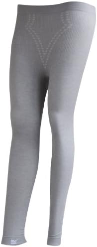 Ladies Heat Holders 0.39 TOG Rating Thermal Leggings - Size S/M, Gray
