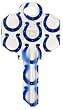 Indianapolis Colts Schlage SC1 House Key