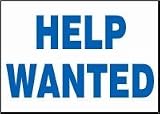 EMPLOYMENT SIGNS HELP WANTED 10