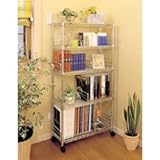 アイリスオーヤマ メタルミニブックシェルフ MM-B624