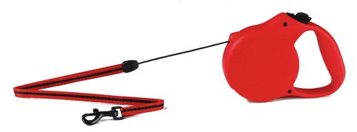 Flexi Red 16' Retractable Leash For Dogs Up To 44 Lbs