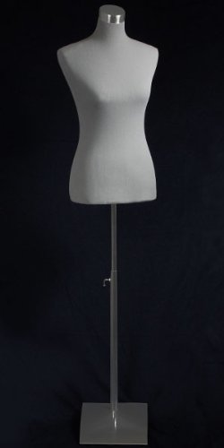 LOYWE Schneiderpuppe Damenbüste Büste Torso Gr.36/38  | LW6020 Weiß