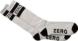 Zero Army Knee Socks White/Black - Single Pair