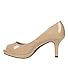 Women's Comfort Insole Mid Heel Peep Toe Pump