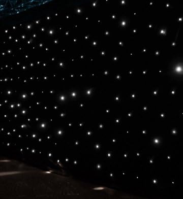 LED Curtain - White Only LEDs 20 ft x 20 ft