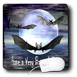 WhiteOak Art Designs Halloween - Have a Batty Halloween Bat Halloween Design - Mouse Pads