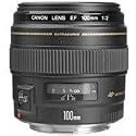 Canon EF 100mm f/2 USM Telephoto Lens for Canon SLR Cameras