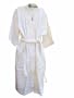 100% Turkish Cotton Terry Bath Robe White