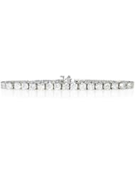 Diamond 18k White Gold Tennis Bracelet