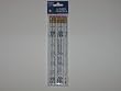 NEW YORK YANKEES Team Logo (6 pack) of 7" Long WOODEN PENCILS