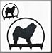 Chow Chow 4 Hook Holder