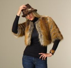 Golden Fox Cropped Jacket