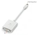 Sendstation MiniDisplayPort auf DVI Adapter für Apple MacBook, MacBook Pro, iMac weiß