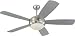 31aUpVqp cL. SL75  Hunter 25522 Sanibel One Light  Three Blade Ceiling Fan with Cloth Blades, New Bronze