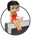 Betty Boop Computer Sitter